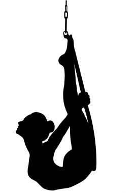 Hava acrobat içinde belgili tanımlık çalmak.