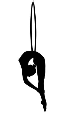 Hava acrobat içinde belgili tanımlık çalmak.