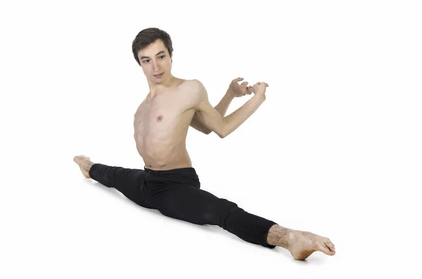 Gymnaste garçon extraordinaire - yoga — Photo