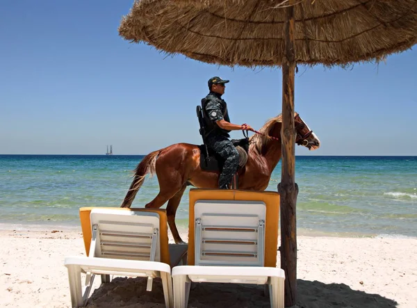 Montanhas Tunísia Mar Mediterrâneo — Fotografia de Stock