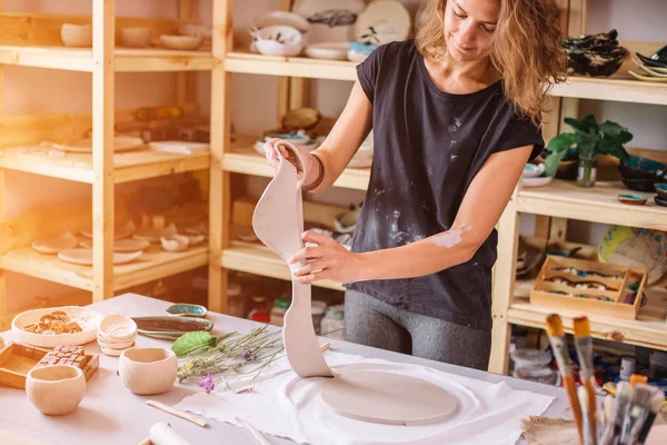 Dekorasyon, kil kase yazar çanak çömlek yapımı