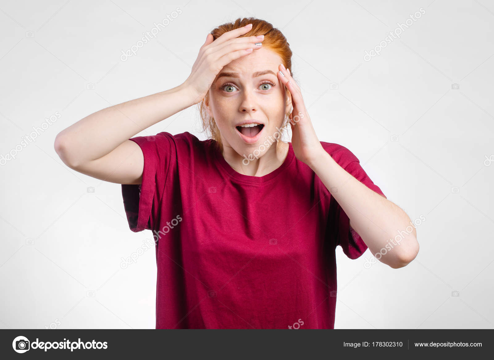 redheads wide open Redheads wide open