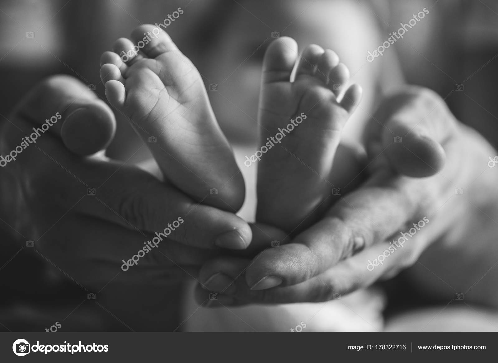 baby hands and feet photography