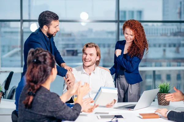 Gente de negocios Handshake Greeting Deal Concept — Foto de Stock