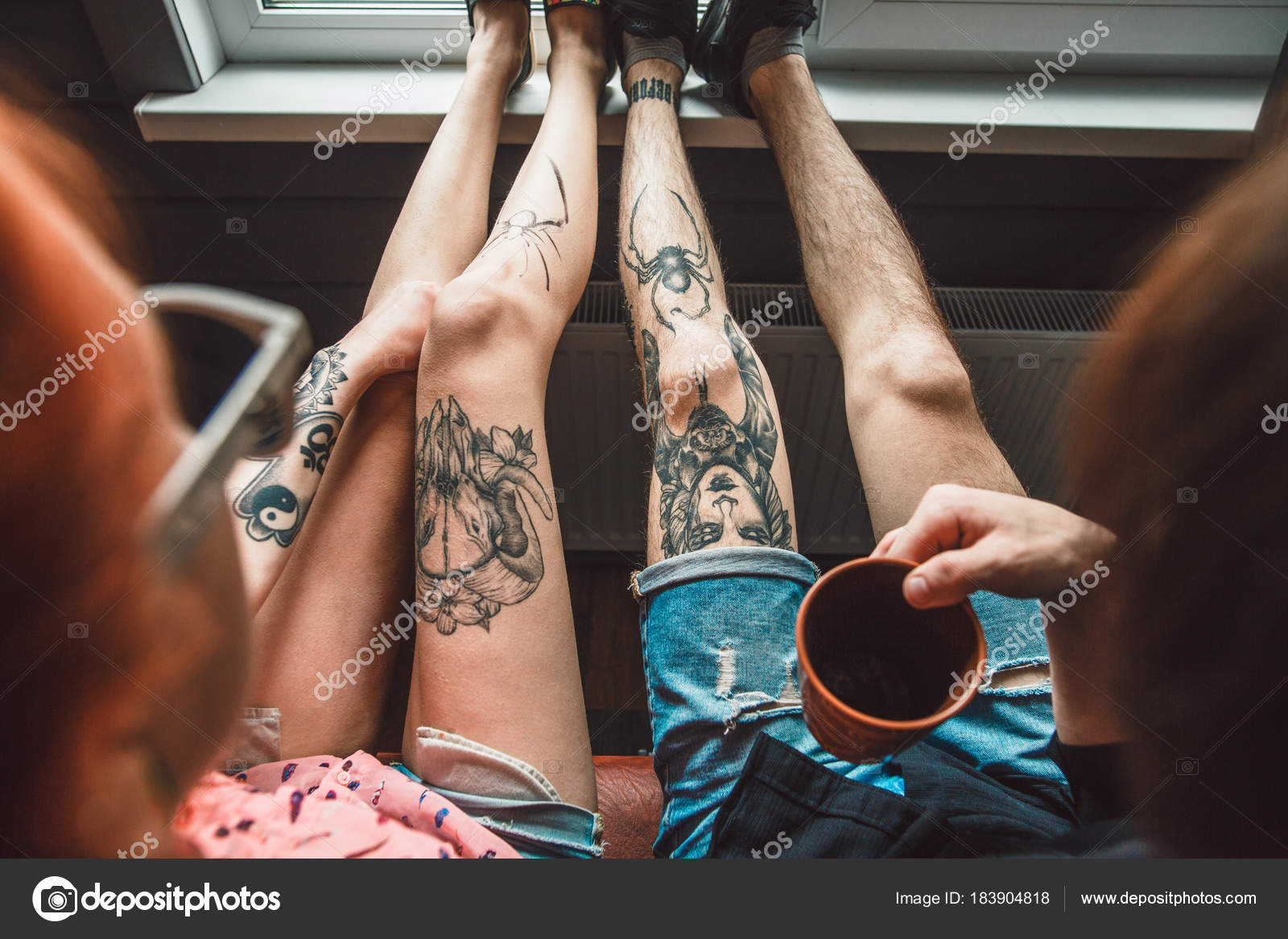Tattoo On Feet People Stock Photo By C Ufabizphoto Tattoo On Feet People Stock Photo By C Ufabizphoto