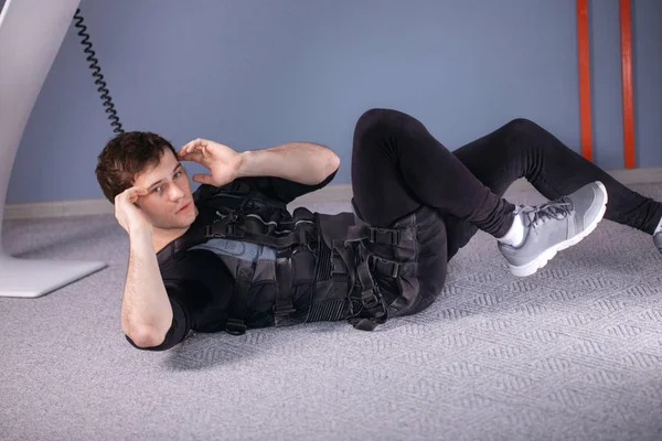 ABS egzersiz yaparak ems takım elbise atlet veya ups sit