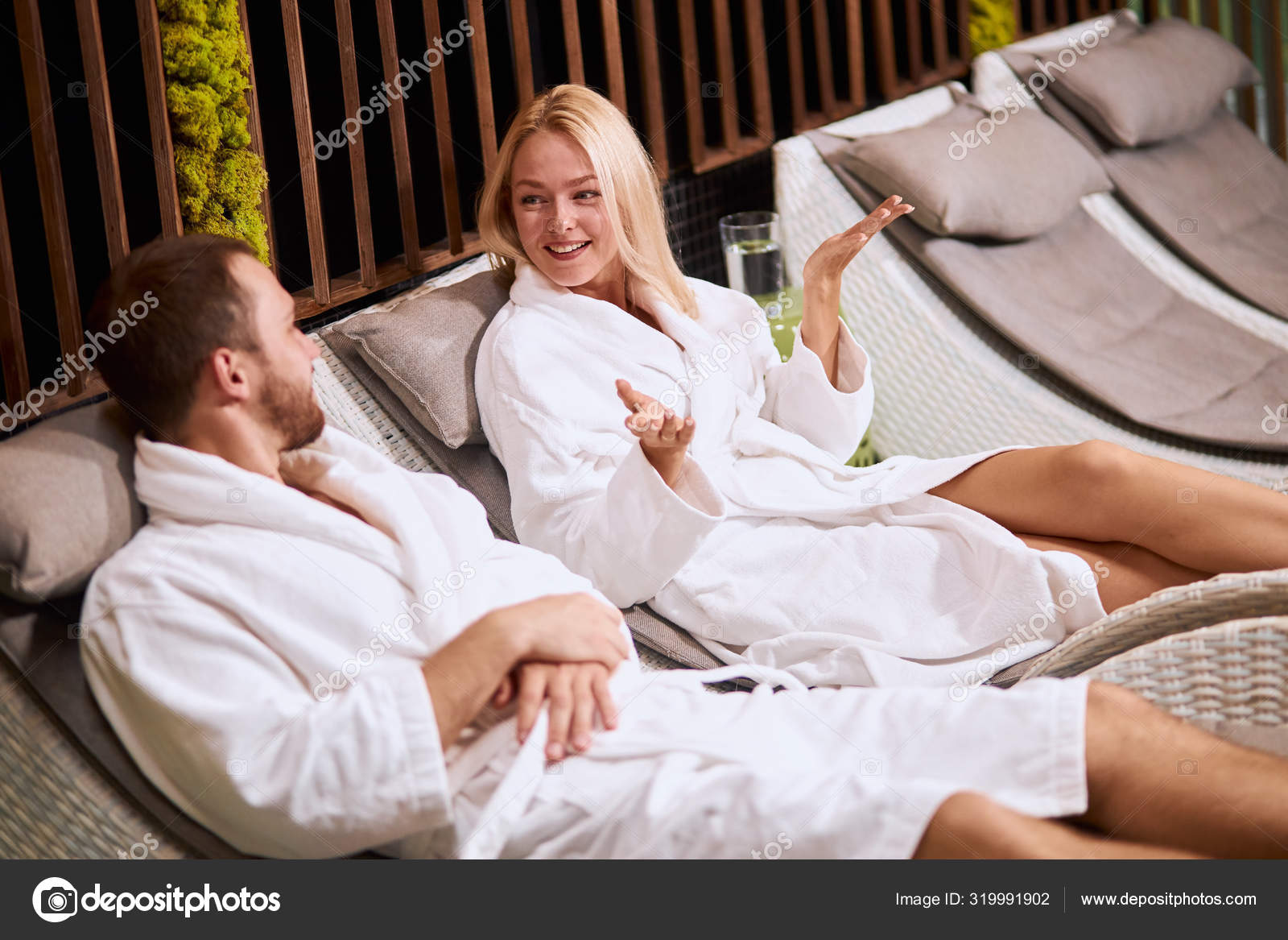 Blonde Wife Massage