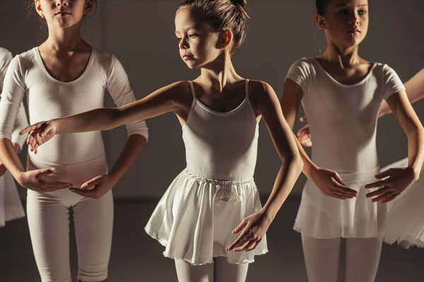 Niñas bailarinas de ballet, principiantes —  Fotos de Stock