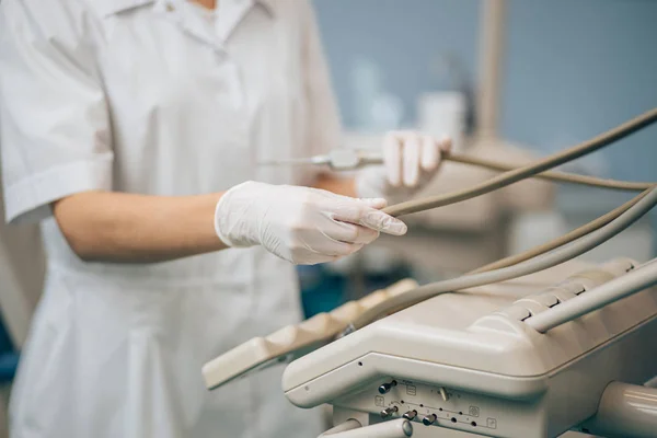 Special equipment in dental office — Stock Photo, Image