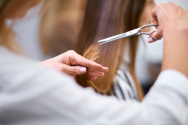 Kuaför, kuaför, güzellik salonu konsepti.