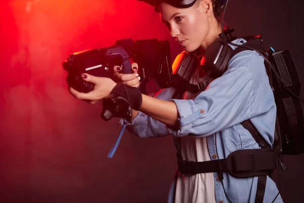 Spielablauf. Virtuelles Spiel — Stockfoto