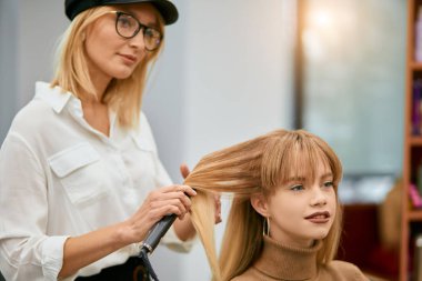 Kuaför, kuaför, güzellik salonu konsepti.