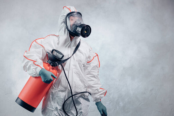 coronavirus pandemic, disinfection against COVID-19 virus