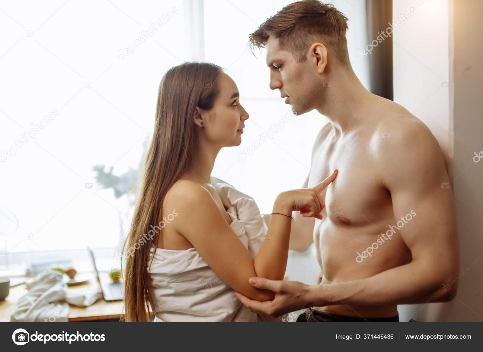 Sexy woman hints at sex with her boyfriend at home Stock Photo by ©ufabizphoto 371446436 Sex Pic Hd