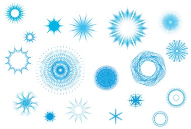 Parlayan kristal ışık