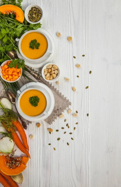 kremalı balkabağı çorbası