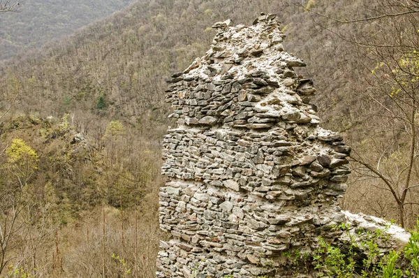 中世の要塞の遺跡 — ストック写真
