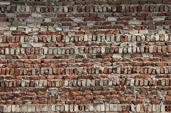 Staré americké grungeové brickwall — Stock fotografie