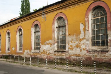 eski Endüstriyel Bina cephe