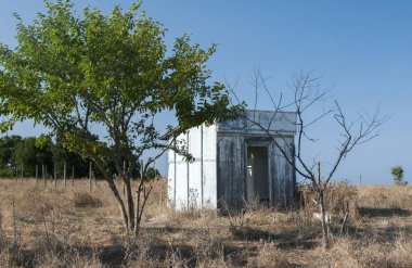 Terk edilmiş ahşap bungalov