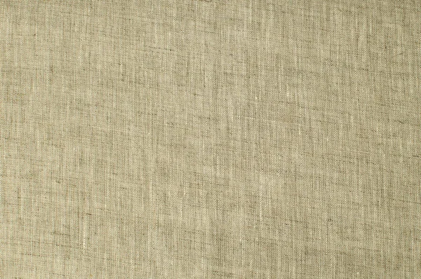天然亚麻织物特写作为纺织背景 — 图库照片