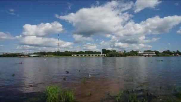 Nube fiume Time-lapse 4K — Video Stock