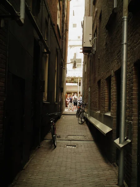 Lane in Amsterdam — Stockfoto