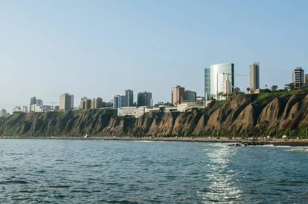 Lima desde la playa — Foto de Stock