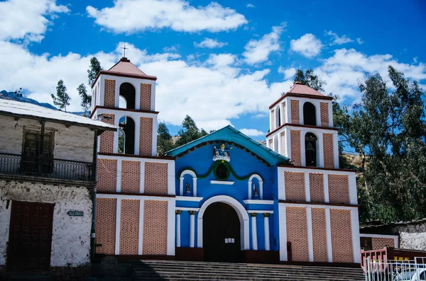 Kirche von obrajillo, canta - lima - peru — Stockfoto