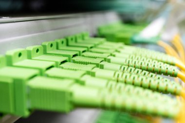 Optik dağıtım Masası bağlı yama kablosu kablosu ile