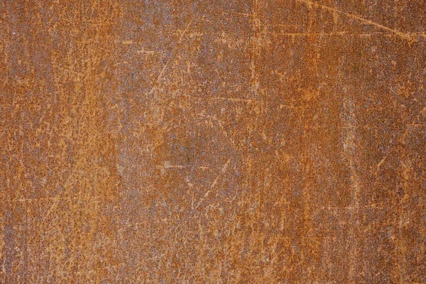 Solid Rusty Background Texture Rust Metal Wall Light Scratches All — Stock Photo, Image