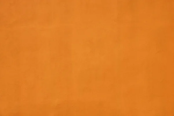 Pared Naranja Cubierta Con Yeso Con Pequeñas Grietas Superficie Rugosa — Foto de Stock
