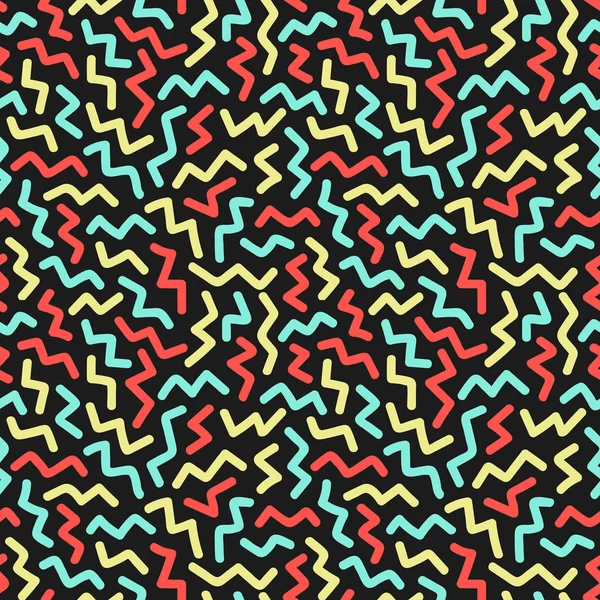 Zigzag. Memphis tarzı seamless modeli