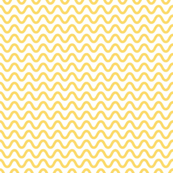 Şehriye seamless modeli. Sarı ve beyaz dalgalar. Dalgalı arka plan. Vektör