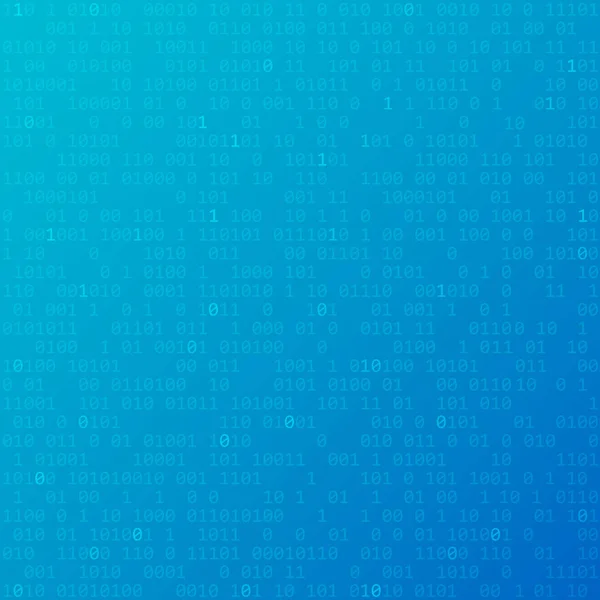 İkili kod. Vektör teknolojik altyapı ile sıfır ve bir.