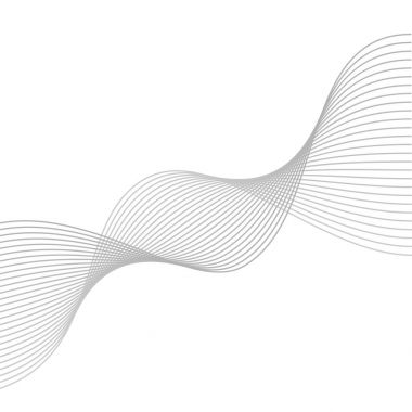 Düz gri dalgalar. Soyut vektör satırları. Karışım