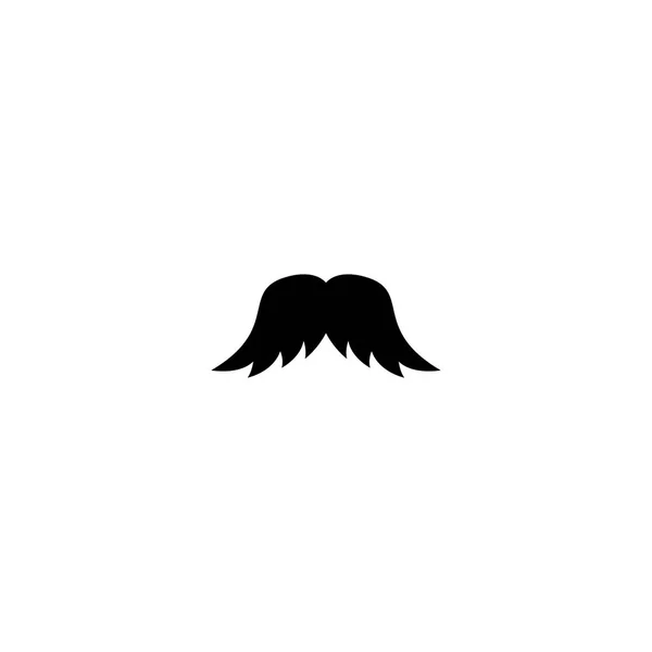 Bigode de cabelo retrô. Hipster. Material fotográfico. Vetor —  Vetores de Stock