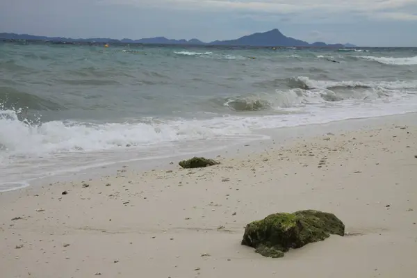 Stein auf einem Strand — Stockfoto