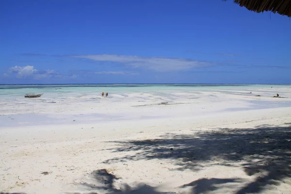 Fehér Homokos Strand — Stock Fotó