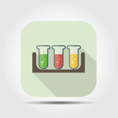 laboratuvar cam simgesi