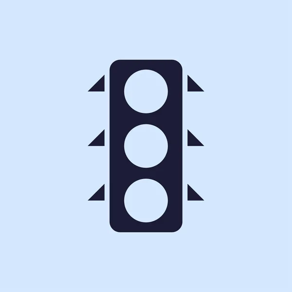 Közlekedési lámpa ikonja — Stock Vector