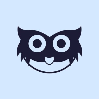 baykuş düz simgesi