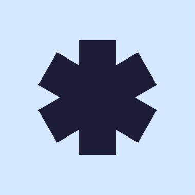 tıbbi işareti simgesi