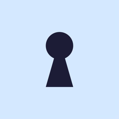 anahtar deliği simgesi 