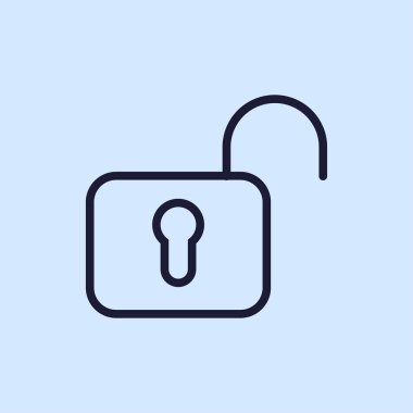 kilit satırı simgesi 