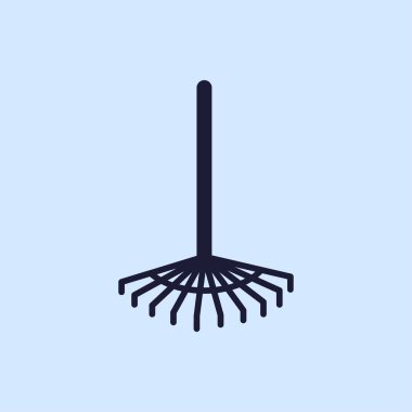 Bahçe tırmıkları simgesi