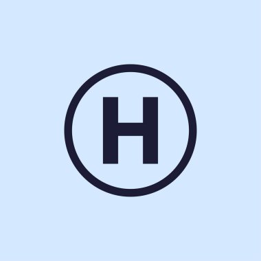 Helikopter yastık düz simgesi 