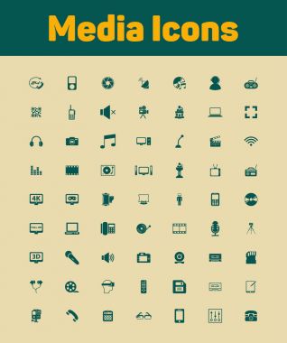Medya Icon set