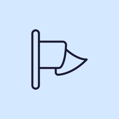 Bayrak basit simgesi