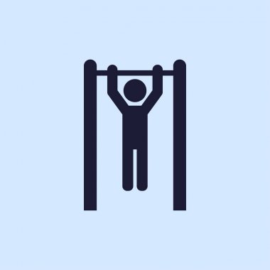 Pull ups simge yapan erkek